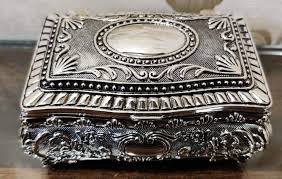 Silver Jewelry Box